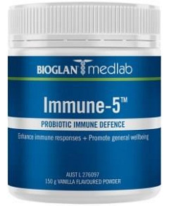 BIOGLAN MEDLAB Immune-5 Vanilla 150g