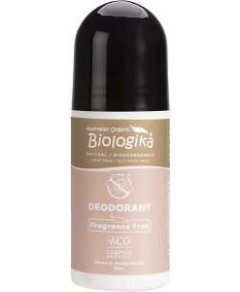 Biologika Roll-On Deodorant Fragrance Free 70ml