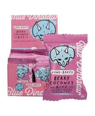 Blue Dinosaur Hand-Baked Bite Berry & Coconut 18x30g