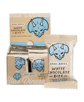 Blue Dinosaur Hand-Baked Bite White Chocolate 18x30g