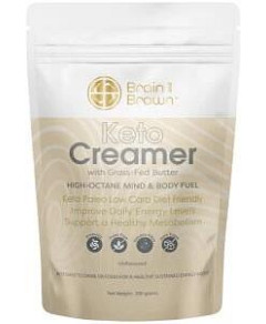 BRAIN AND BRAWN Keto Creamer (with Grass-Fed Butter) Unflavoured 300g