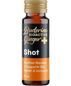 Buderim Ginger+ BioActive Ginger Plus Shot 10x50ml