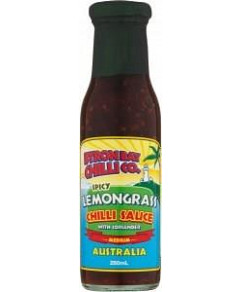 Byron Bay Chilli Spicy Lemongrass Chilli Sauce with Coriander 250ml