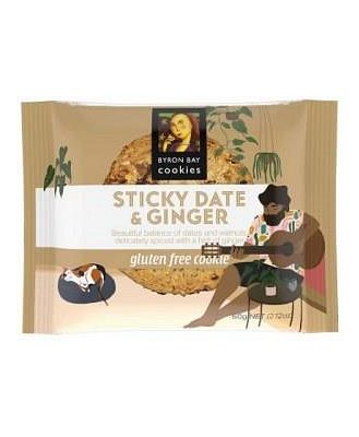 Byron Bay Gluten Free Sticky Date & Ginger 60g x 12
