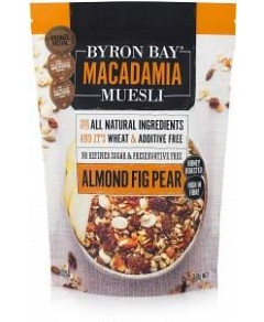 Byron Bay Macadamia Muesli Almond Fig & Pear 450g