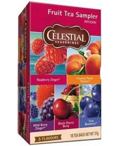Celestial Seasonings Fruit Tea Sampler (5Flavours) 18Teabags