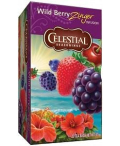 Celestial Seasonings Wildberry Zinger Tea 20Teabags