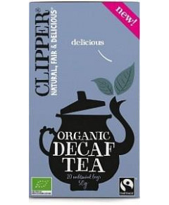 Clipper Organic Black Decaf Tea  20Teabags (50g)