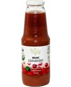 Complete Health Products Organic Cranberry 100% Juice 1L
