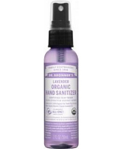 Dr Bronner's Organic Hand Sanitizer Spray Lavender 59ml