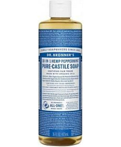 Dr Bronner's Pure Castile Liquid Soap Peppermint 473ml