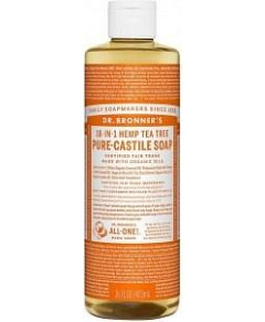 Dr Bronner's Pure Castile Liquid Soap Tea Tree 473ml