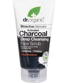 Dr Organic Face Scrub Charcoal 125ml