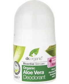 Dr Organic Roll-On Deodorant Aloe Vera 50ml