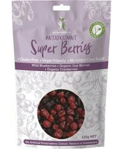 Dr Superfoods Dried Antioxidant Super Berries 125g