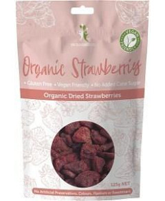 Dr Superfoods Dried Strawberries Organic 125g