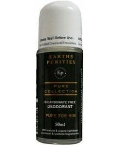 Earths Purities Pure Collection Natural Deodorant Roll On 50g