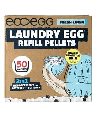 Ecoegg Laundry Egg Refill Pellets 50 Washes Fresh Linen