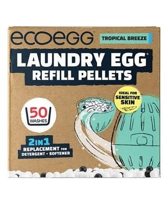 Ecoegg Laundry Egg Refill Pellets 50 Washes Tropical Breeze