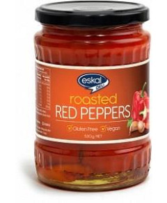 Eskal Deli Roasted Red Peppers G/F 530g