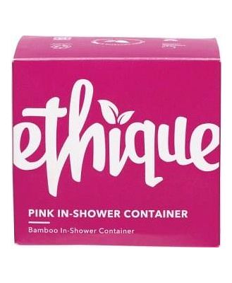 Ethique Bamboo & Cornstarch Shower Container Pink
