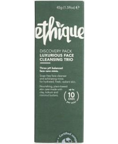 Ethique Discovery Pack 3x Minis Luxurious Face Cleansing 45g