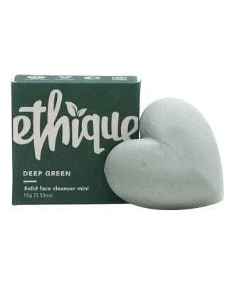 Ethique Solid Face Cleanser Mini Deep Green Oily Normal 20x15g