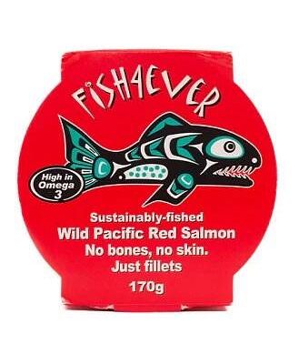 Fish 4 Ever Wild Pacific Red Salmon (Fillets) 170g