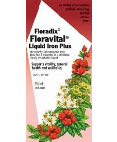 Floradix Floravital Liquid Iron Plus 250ml
