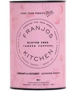 Franjo's Kitchen G/F Currant & Coconut Tanker Topper Lactation Biscuits 252g