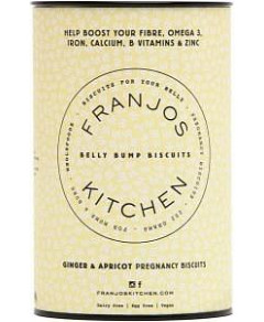 Franjo's Kitchen Ginger & Apricot Belly Bump Pregnancy Biscuits 252g