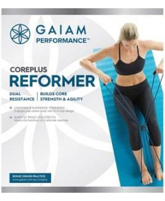 Gaiam Pilates Reformer 4-Loop Design and Multiple Grips