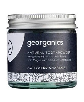 Georganics Toothpowder Activated Charcoal 60ml