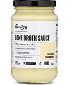 Gevity Rx Bone Broth Sauce Total Tummy Turmeric Mayo G/F 375ml