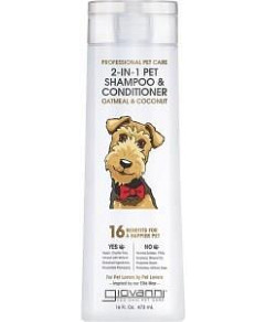 Giovanni 2-in-1 Pet Shampoo & Conditioner Professional Pet Care 473ml
