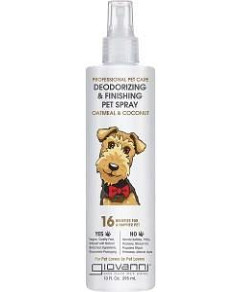 Giovanni Deodorizing & Finishing Spray Professional Pet Care 295ml
