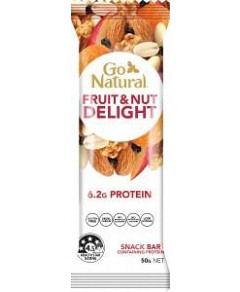 Go Natural Fruit & Nut Delight Bar 16x50g