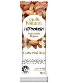 Go Natural Hi Protein Nut Crunch Original Bars 16x50g