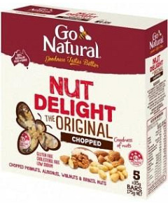 Go Natural Nut Delight Snack Bars G/F 5x35g