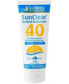 Grahams Natural SunClear Sunscreen 100g