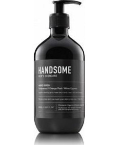 Handsome Men's Organic Skincare Hand Wash Cedarwood/Orange Peel/White Cypress 500ml