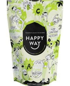 Happy Way BCAA Powder Green Apple 300g