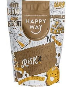 Happy Way Whey Protein Powder Caramel Biscuit 500g