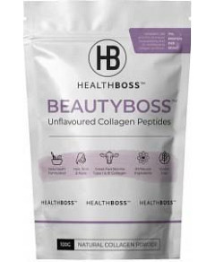 Health Boss Beauty Boss Unflavoured Collagen Peptides 100g Pouch