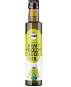 Hemp Foods Australia Organic Hemp Gold Seed Oil Contains Omega 3, 6 & 9 500ml