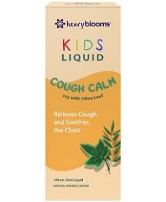 HENRY BLOOMS Kids Liquid Cough Calm Ivy with Olive Leaf Orange 100ml