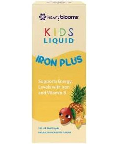HENRY BLOOMS Kids Liquid Iron Plus Tropical 100ml