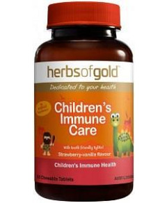HERBS OF GOLD Children's Immune Care Chewable 60t