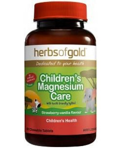 HERBS OF GOLD Children's Magnesium Care Chewable 60t