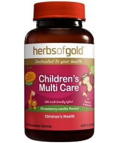 HERBS OF GOLD Children's Multi Care Chewable 60t